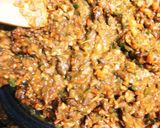 牛ステーキ肉DE極粗挽きのキーマカレー♪作り方10写真