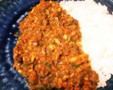 牛ステーキ肉DE極粗挽きのキーマカレー♪作り方11写真