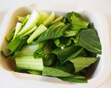作り置き　青梗菜とツナの中華風炒め作り方1写真