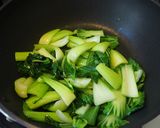 作り置き　青梗菜とツナの中華風炒め作り方2写真