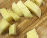 簡単♪新じゃがとサバの味噌煮作り方2写真