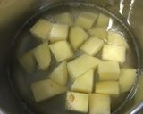 簡単♪新じゃがとサバの味噌煮作り方3写真