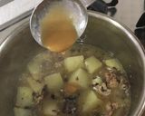 簡単♪新じゃがとサバの味噌煮作り方4写真