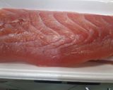 お魚屋さんに教わったまぐろのたたき作り方1写真