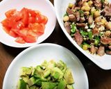 カリカリ塩豚とプチプチもち麦豆サラダ作り方5写真