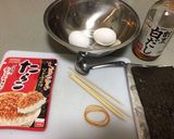 花咲く卵焼き＊タラコとチーズ入り！作り方1写真