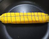 玉子焼きの明太子(マヨネーズ)和え作り方3写真