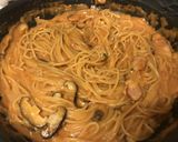 ワンポット❤️トマトクリーム❤️パスタ作り方8写真