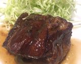 簡単豚バラブロックのレスベラワイン煮込み作り方6写真