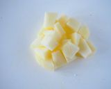 【離乳食 中期】りんごのみかんコンポート作り方1写真