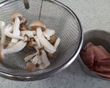 アスパラとペンネの味噌カルボナーラ作り方1写真