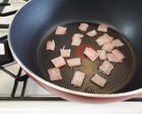 アスパラとペンネの味噌カルボナーラ作り方5写真
