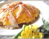 とろり甘酢あんの天津飯作り方3写真
