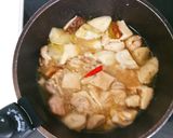 味付け簡単☆鶏とゴボウの味噌煮込み作り方5写真