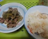 若ゴボウと牛肉のしぐれ煮作り方13写真