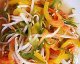 彩り鮮やかな野菜と鶏肉の蒸しワンプレート作り方6写真