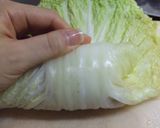 レンジDE簡単✰豆腐と鮭の白菜ロール作り方7写真