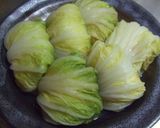レンジDE簡単✰豆腐と鮭の白菜ロール作り方11写真