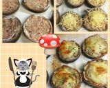 椎茸のファルシー♡こんがりチーズ焼き♪作り方3写真