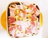 ポテサラ→市販のミートソースでグラタンに作り方4写真