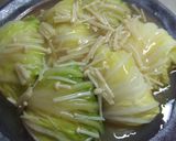 レンジDE簡単✰豆腐と鮭の白菜ロール作り方14写真