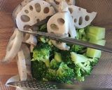 温野菜の塩糀マリネ作り方1写真