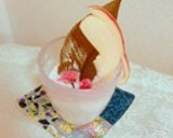 甘酒と林檎の桜の花スムージー作り方5写真