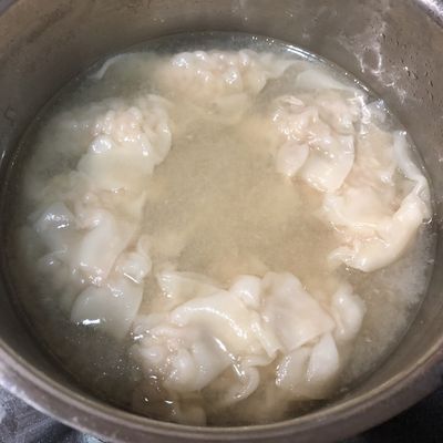 簡単、本格味！豚エビワンタンスープ！ by 和食キッチンしのぶ