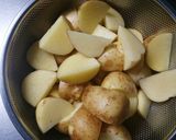 新じゃがのバター醤油あんかけ☆作り方1写真