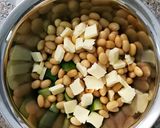大豆ときゅうりのチーズサラダ作り方1写真