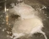 ポーチドエッグ◎空豆ゴルゴンゾーラソース作り方2写真
