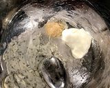 ポーチドエッグ◎空豆ゴルゴンゾーラソース作り方5写真