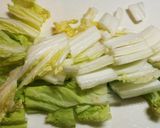 圧力鍋で♡豚軟骨と牛蒡と白菜の煮物♪作り方4写真