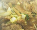 圧力鍋で♡豚軟骨と牛蒡と白菜の煮物♪作り方14写真