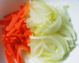 油不使用！豚肉と野菜のケチャップ炒め作り方2写真