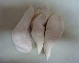 簡単♫冷やし中華風★ささみの中華サラダ作り方1写真