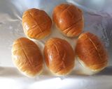 玉子焼きのロールパンサンド作り方3写真