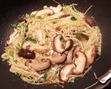 簡単ハズレなしキノコバター醤油パスタ♬作り方4写真