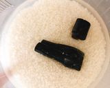 茅乃舎で鶏肉とわらびの炊き込みご飯(動画作り方2写真