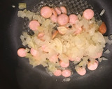 ごはんで簡単、ソーセージと玉ねぎのピラフ作り方2写真