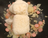 ごはんで簡単、ソーセージと玉ねぎのピラフ作り方3写真
