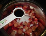 イチゴの☆簡単☆バルサミコ酢ソース作り方3写真
