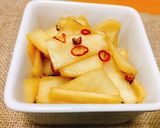 大根の中華風黒酢漬け作り方3写真