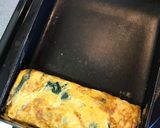 ほうれん草とキムチの卵焼き作り方3写真