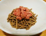 犬ご飯　長寿一番×馬肉×エゴマ作り方2写真