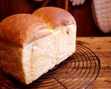 湯種食パン　甘納豆（山食）作り方13写真