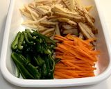 ご飯がススム！たけのこの変わりきんぴら作り方1写真