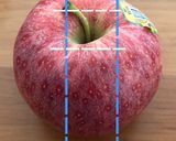 スナック りんごとピーナツバター作り方1写真