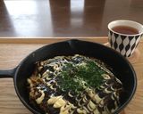 糖質オフ♡大豆粉のお好み焼き作り方4写真