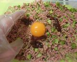 牛豚ミンチとブロッコリーのハンバーグ作り方8写真